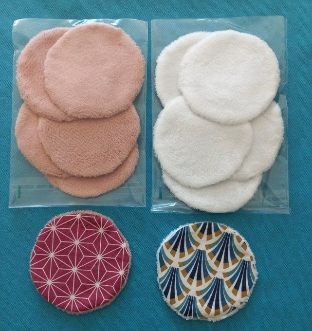 Lot de 5 lingettes démaquillantes